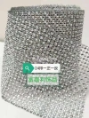 There are 24 rows of silver, one upright and one reversed details Picture